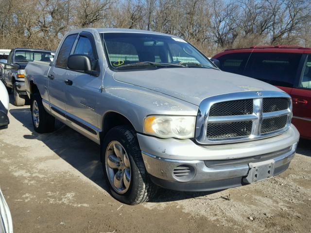 3D7HU18N82G136975 - 2002 DODGE RAM 1500 SILVER photo 1