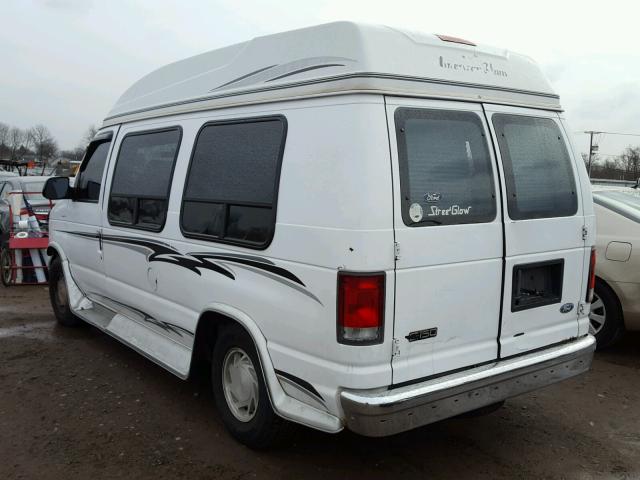 1FDRE14W7XHA07063 - 1999 FORD ECONOLINE WHITE photo 3