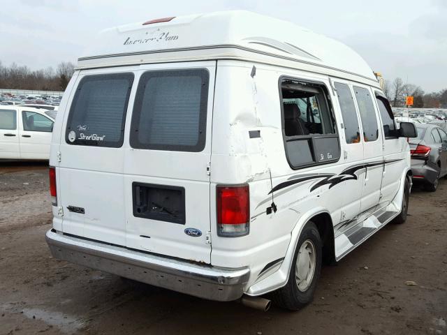 1FDRE14W7XHA07063 - 1999 FORD ECONOLINE WHITE photo 4