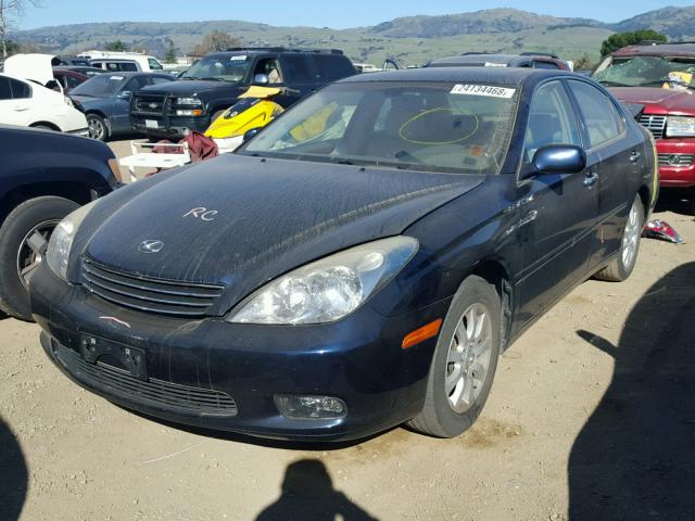 JTHBF30G325017515 - 2002 LEXUS ES 300 BLUE photo 2