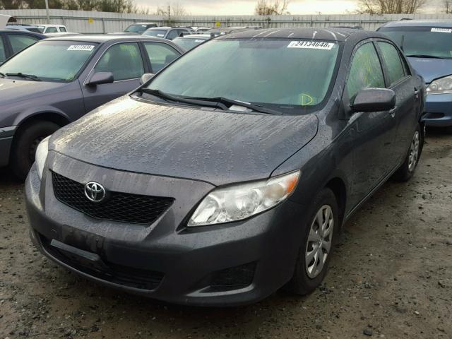 JTDBL40E799021777 - 2009 TOYOTA COROLLA BA GRAY photo 2