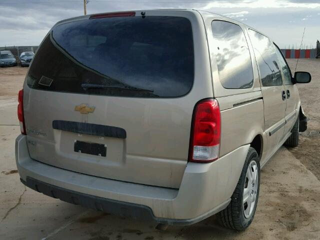 1GNDV23W28D151626 - 2008 CHEVROLET UPLANDER L GOLD photo 4