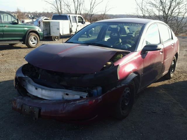 1G8AJ52F03Z136252 - 2003 SATURN ION LEVEL MAROON photo 2