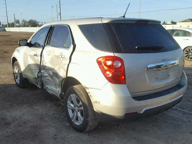 2GNALAEK2E6167865 - 2014 CHEVROLET EQUINOX LS GOLD photo 3