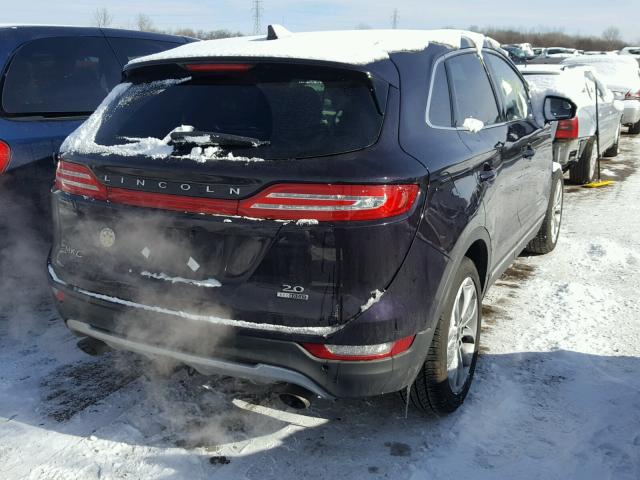 5LMCJ1A92FUJ18042 - 2015 LINCOLN MKC PURPLE photo 4