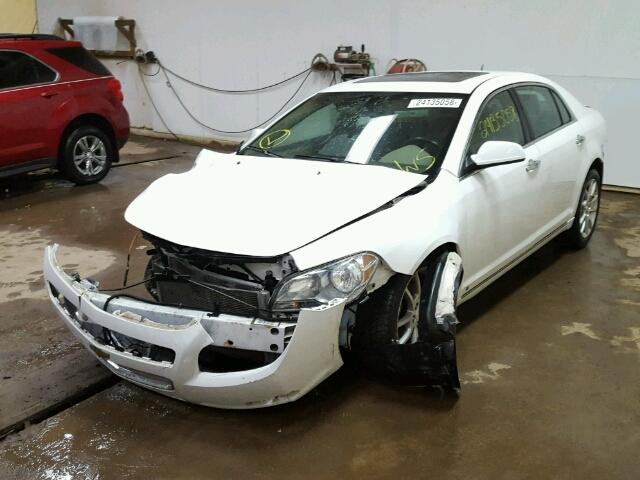 1G1ZK57B594249771 - 2009 CHEVROLET MALIBU LTZ თეთრი ფოტო 2