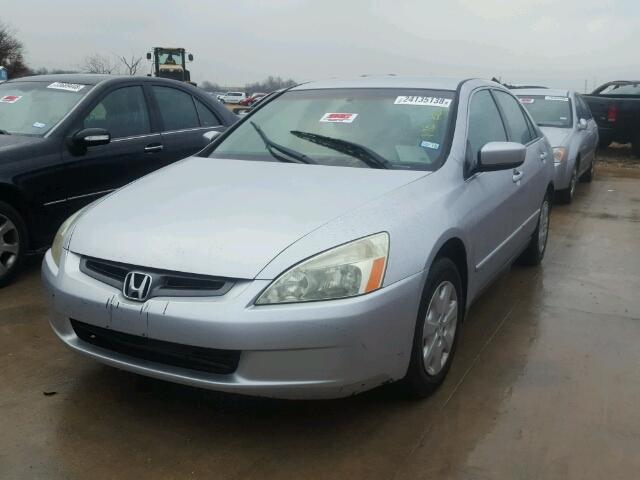 1HGCM56373A044738 - 2003 HONDA ACCORD LX GRAY photo 2