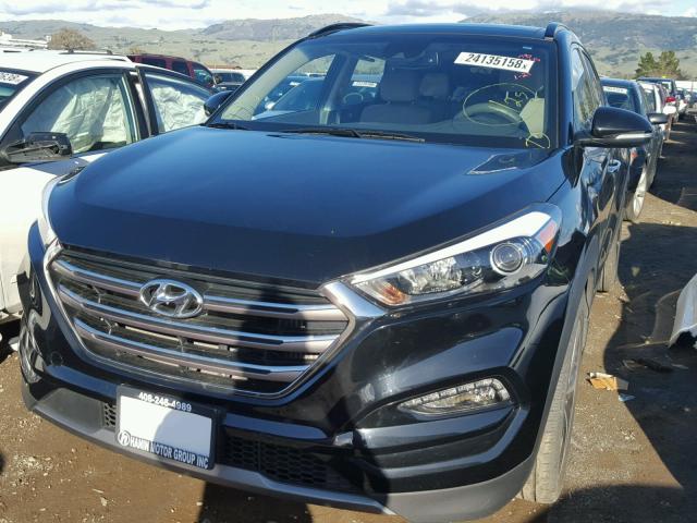 KM8J33A28GU266720 - 2016 HYUNDAI TUCSON LIM BLACK photo 2