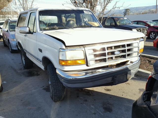 1FMEU15H5NLA16792 - 1992 FORD BRONCO U10 WHITE photo 1