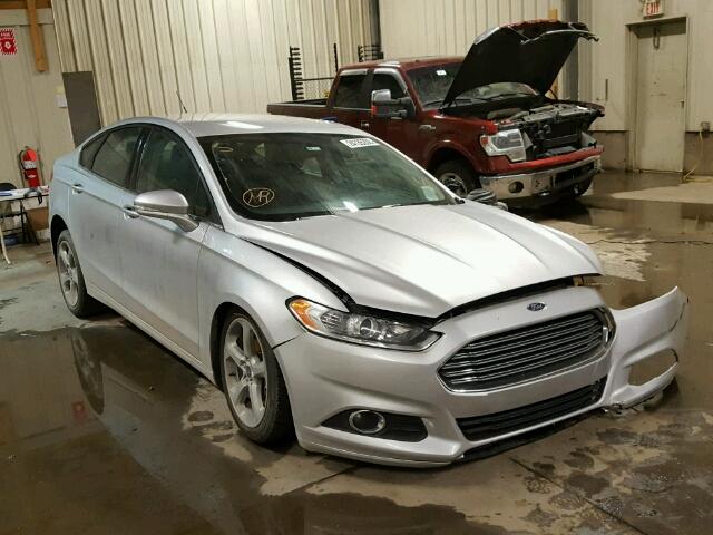 1FA6P0H71E5405890 - 2014 FORD FUSION SE SILVER photo 1