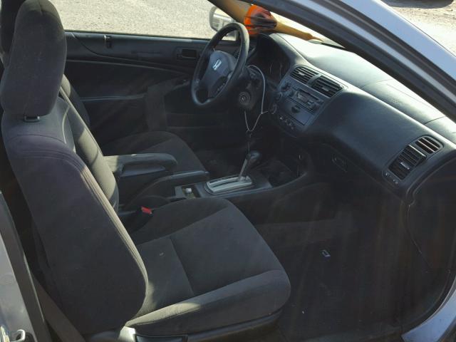 1HGEM22904L030512 - 2004 HONDA CIVIC EX ვერცხლისფერი ფოტო 5
