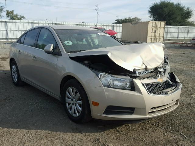 1G1PF5S93B7222847 - 2011 CHEVROLET CRUZE LT GOLD photo 1