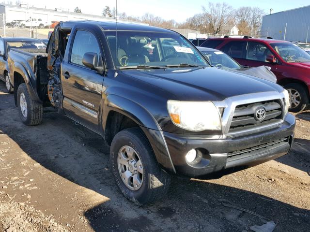 5TEJU62N37Z328723 - 2007 TOYOTA TACOMA DOU BLACK photo 1