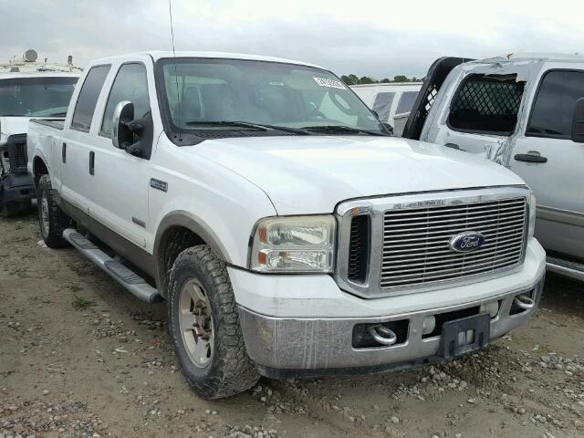 1FTSW20P56EA11796 - 2006 FORD F250 SUPER WHITE photo 1