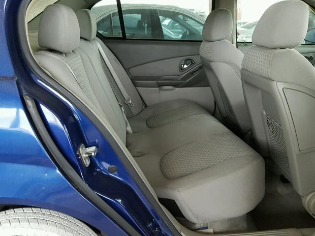 1G1ZT57N17F162488 - 2007 CHEVROLET MALIBU LT BLUE photo 6