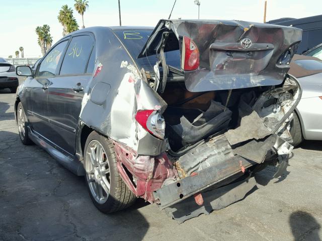 2T1BY32EX5C343066 - 2005 TOYOTA COROLLA XR 灰色 照片 3