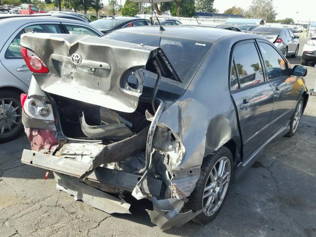 2T1BY32EX5C343066 - 2005 TOYOTA COROLLA XR 灰色 照片 4