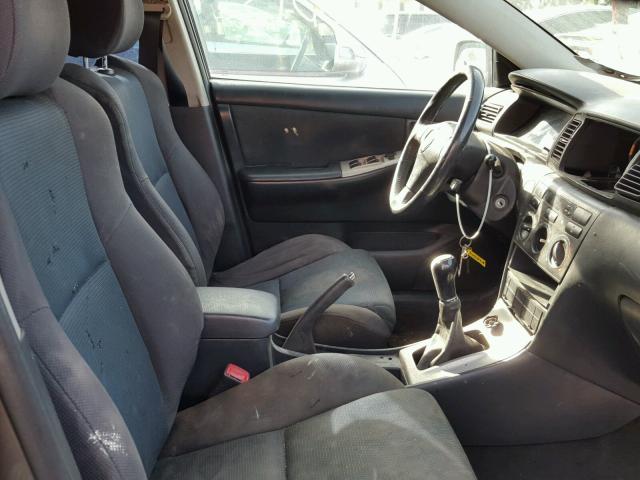 2T1BY32EX5C343066 - 2005 TOYOTA COROLLA XR 灰色 照片 5