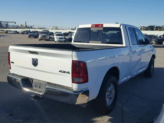 1D7RV1GTXAS208395 - 2010 DODGE RAM 1500 WHITE photo 4