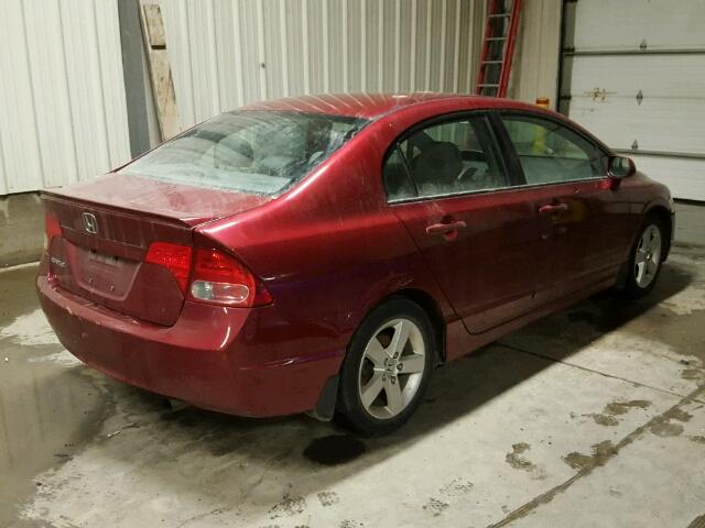 2HGFA16988H027314 - 2008 HONDA CIVIC EXL 红色 照片 4