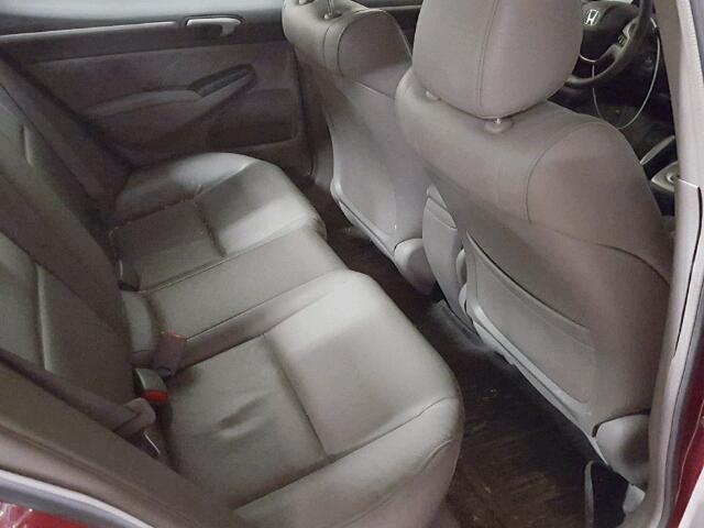 2HGFA16988H027314 - 2008 HONDA CIVIC EXL 红色 照片 6