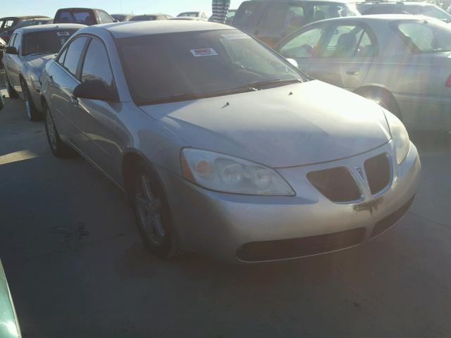 1G2ZG58NX74205431 - 2007 PONTIAC G6 BASE SILVER photo 1