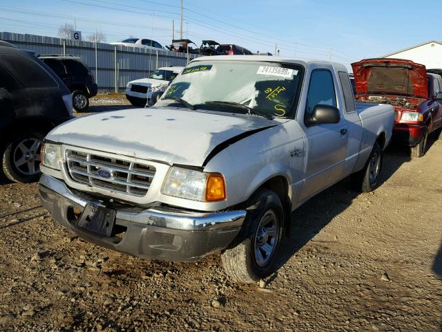 1FTYR14U72PA75283 - 2002 FORD RANGER SUP SILVER photo 2