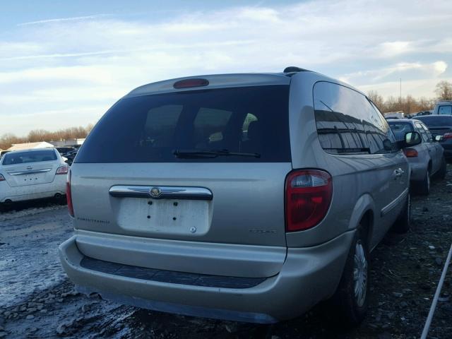 2A4GP54L06R887359 - 2006 CHRYSLER TOWN & COU BEIGE photo 4