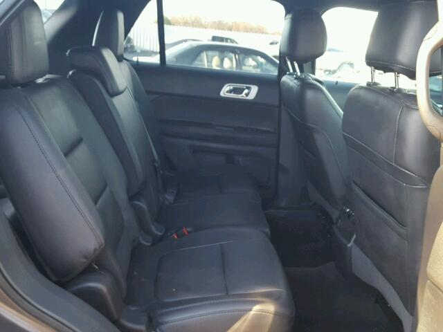 1FM5K8D86FGA92290 - 2015 FORD EXPLORER X BROWN photo 6