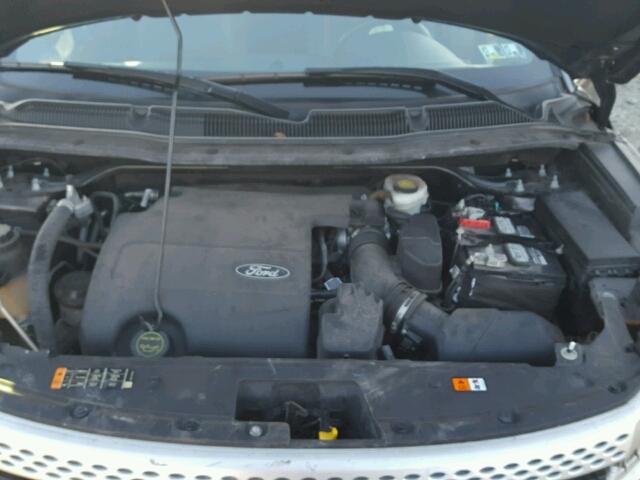 1FM5K8D86FGA92290 - 2015 FORD EXPLORER X BROWN photo 7