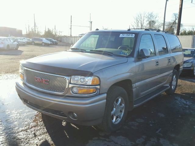 1GKFK66U53J138346 - 2003 GMC YUKON XL D BEIGE photo 2