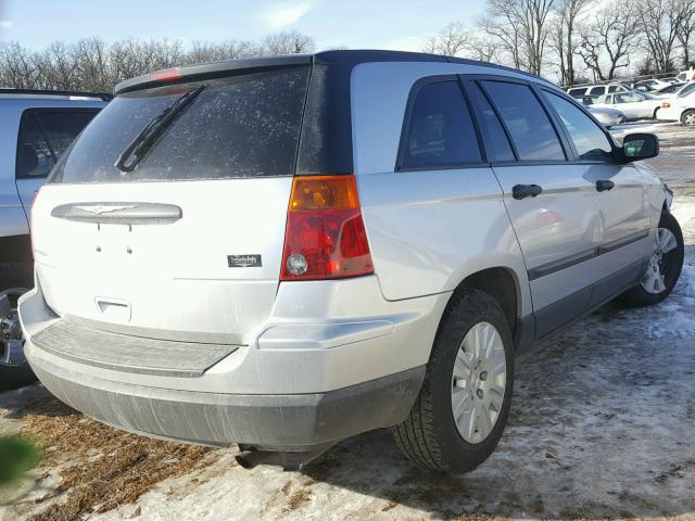 2A4GM48406R716844 - 2006 CHRYSLER PACIFICA SILVER photo 4