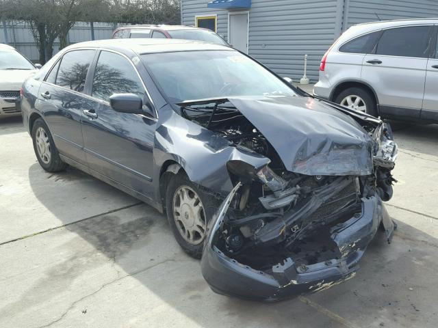 1HGCM66544A077818 - 2004 HONDA ACCORD EX GRAY photo 1