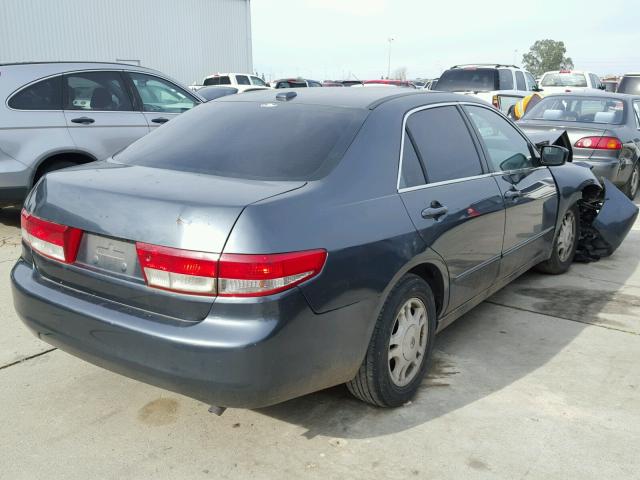 1HGCM66544A077818 - 2004 HONDA ACCORD EX GRAY photo 4