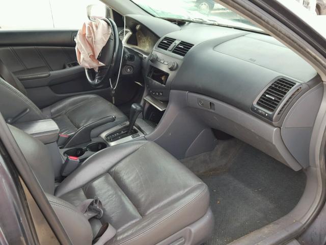 1HGCM66544A077818 - 2004 HONDA ACCORD EX GRAY photo 5