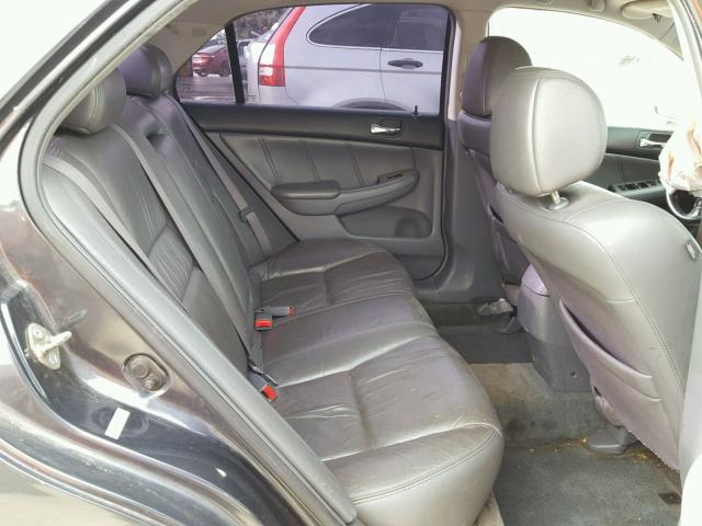 1HGCM66544A077818 - 2004 HONDA ACCORD EX GRAY photo 6