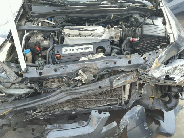 1HGCM66544A077818 - 2004 HONDA ACCORD EX GRAY photo 7