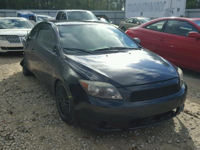 JTKDE167750056191 - 2005 TOYOTA SCION TC BLACK photo 1