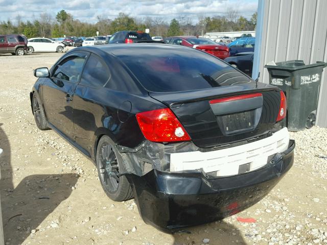 JTKDE167750056191 - 2005 TOYOTA SCION TC 黑色 照片 3