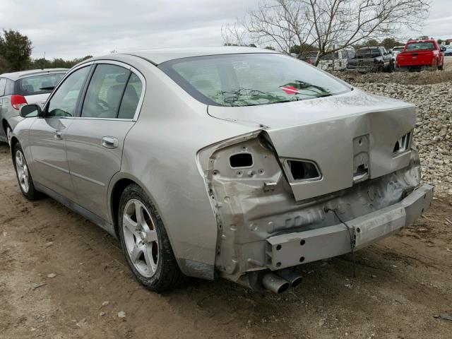 JNKCV51E03M014417 - 2003 INFINITI G35 SILVER photo 3