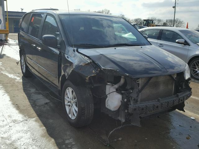 2C4RDGCG8ER327157 - 2014 DODGE GRAND CARA BLACK photo 1