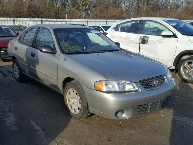 3N1CB51D01L488895 - 2001 NISSAN SENTRA XE BEIGE photo 1