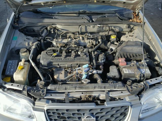 3N1CB51D01L488895 - 2001 NISSAN SENTRA XE BEIGE photo 7