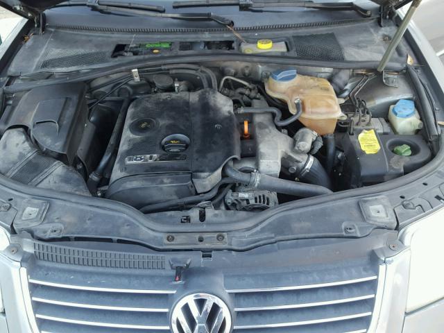 WVWPD63B84E036126 - 2004 VOLKSWAGEN PASSAT GLS SILVER photo 7