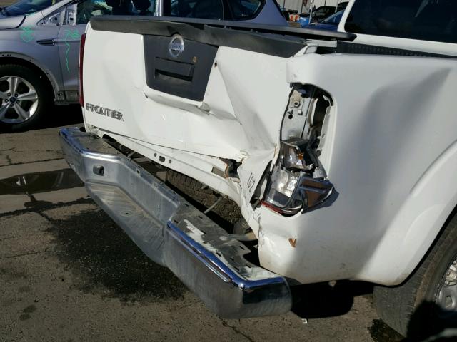 1N6BD0CT7GN711403 - 2016 NISSAN FRONTIER S WHITE photo 9