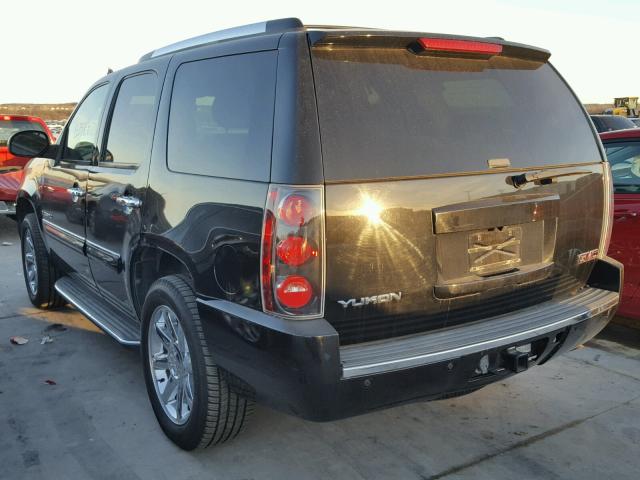 1GKFK63857J315300 - 2007 GMC YUKON DENA BLACK photo 3