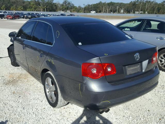 3VWRF71K25M647998 - 2005 VOLKSWAGEN NEW JETTA GRAY photo 3