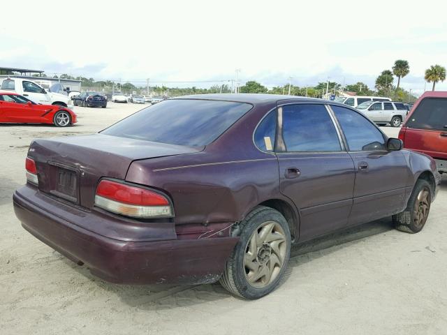 4T1BF12B0VU143814 - 1997 TOYOTA AVALON XL BURGUNDY photo 4