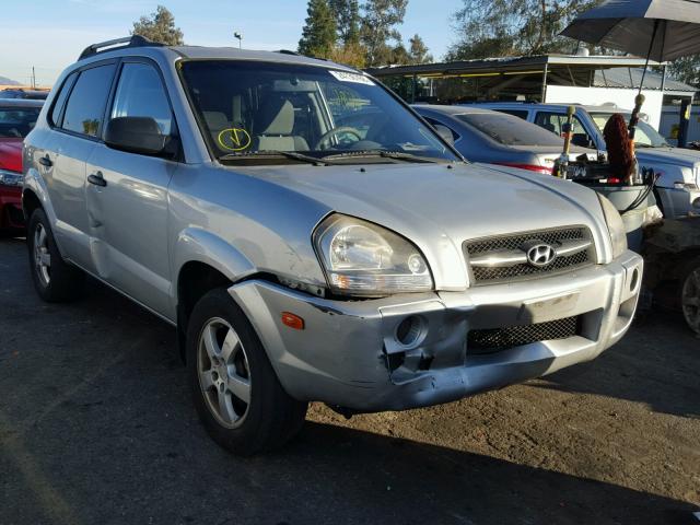 KM8JM12B48U818313 - 2008 HYUNDAI TUCSON GLS SILVER photo 1