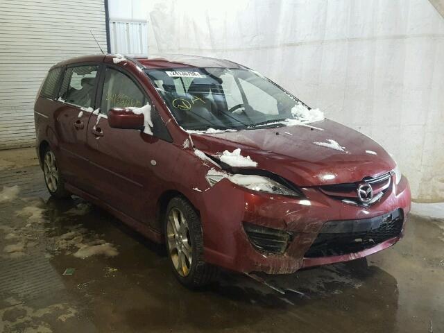 JM1CR29LX90329068 - 2009 MAZDA 5 RED photo 1